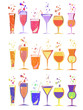 3 layer cocktails