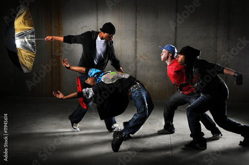 Photo: Hip Hop Men Performing Hip Hop Men Performing