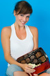 Girl mit Schokolade Girl mit Schokolade