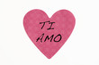 Illustration: Ti amo post-it Ti amo post-it