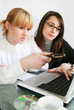 Successful woman with her business partner