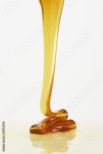 Photo: forest (honeydew) honey, flowing forest (honeydew) honey, flowing