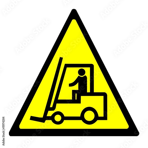 Beware Of Forklift