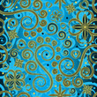 Paisley seamless background