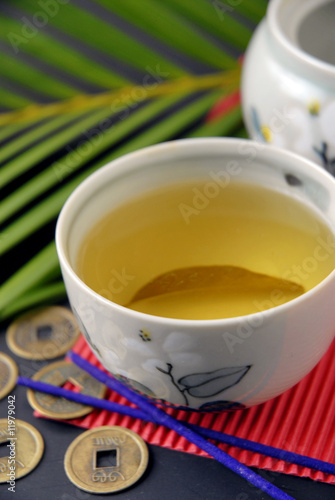 Photo: Té de hojas de naranjo Té de hojas de naranjo