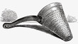 old sieve (illustration)