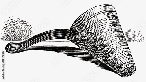 Photo: old sieve (illustration) old sieve (illustration)