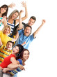 Happy people