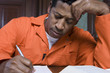 Criminal writing in court