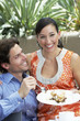 Couple Sharing a Meal