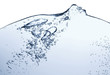 Abstract blue wave water background Abstract blue wave water background