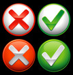 CHECK buttons CHECK buttons