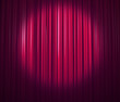 curtain with spotlight