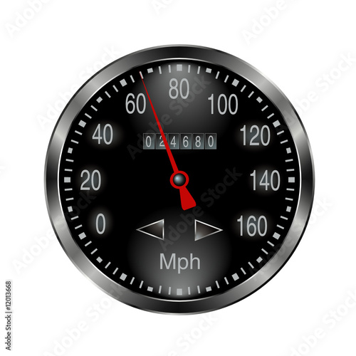 Vector: speedometer. Vector illustration speedometer. Vector illustration