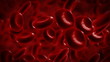 3d simulation of red blood cells flowing through a vein 3d simulation of red blood cells flowing through a vein