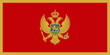 Flagge Montenegro