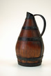 Old wooden pitchers