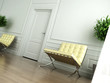 classic white interior tilted