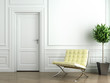 classic white interior