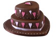 chocolate wedding cake