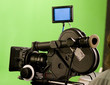Film Camera on greenscreen