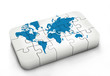 world map in puzzle world map in puzzle