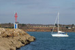 voilier qui rentre au port