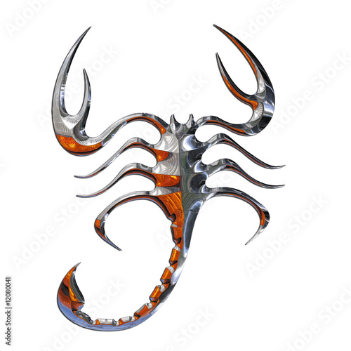 Ilustracion de un Escorpion