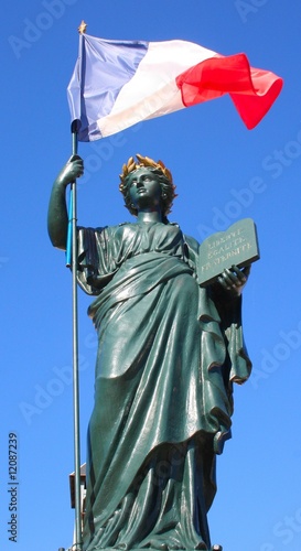 Photo : Statue symbole France Statue symbole France