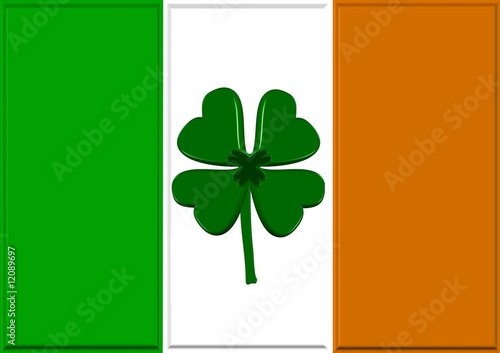 Illustration: Luck Of The Irish Flag Luck Of The Irish Flag