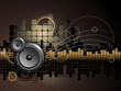 Urban Music Background - Vector Urban Music Background - Vector