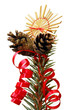 Weihnachtsdetail freigestellt