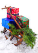 Schlitten des Weihnachtsmannes