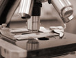 Under microscope