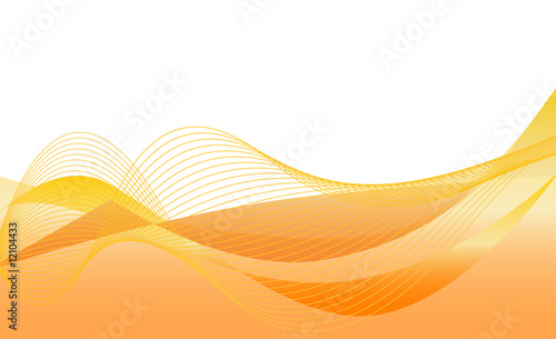 Illustration: abstrakt - orange abstrakt - orange