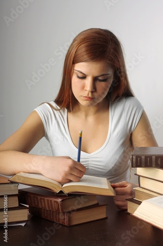 Photo: student girl student girl