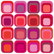 Vektor: retro wand rot retro wand rot