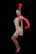 blonde latin dancer