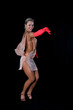 blonde latin dancer