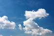 Blue sky and clouds, Wind of Freedom
