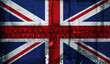Grunge Union Jack Flag