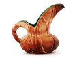 Right side view of small pitcher.