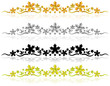 Flower decoration of jewel