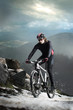 Foto: cross-country biker cross-country biker
