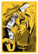Musician with instruments
