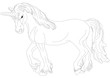 Vektor: Einhorn Einhorn