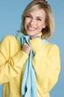 Smiling Scarf Girl