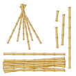bamboo da costruzione