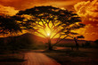 Photo en ligne au meilleur prix Africa Sunset