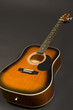 closeup of an acoustical guitar